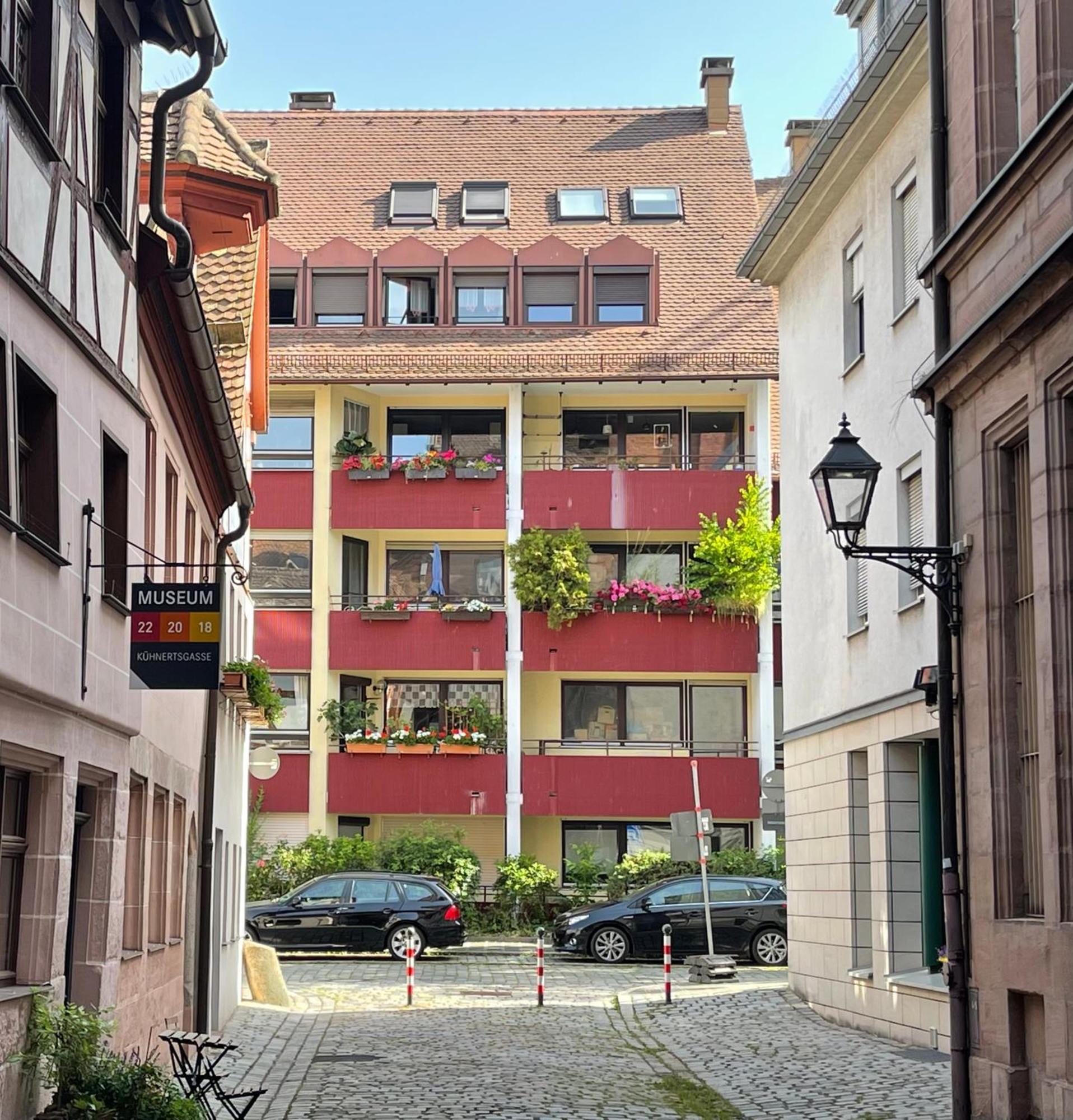 Altstadtoase An Der Marientormauer Nürnberg Kültér fotó